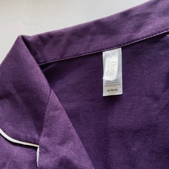 FLORA Women's 2 Pc Pajama Set NWT Size M - Picture 3 of 7